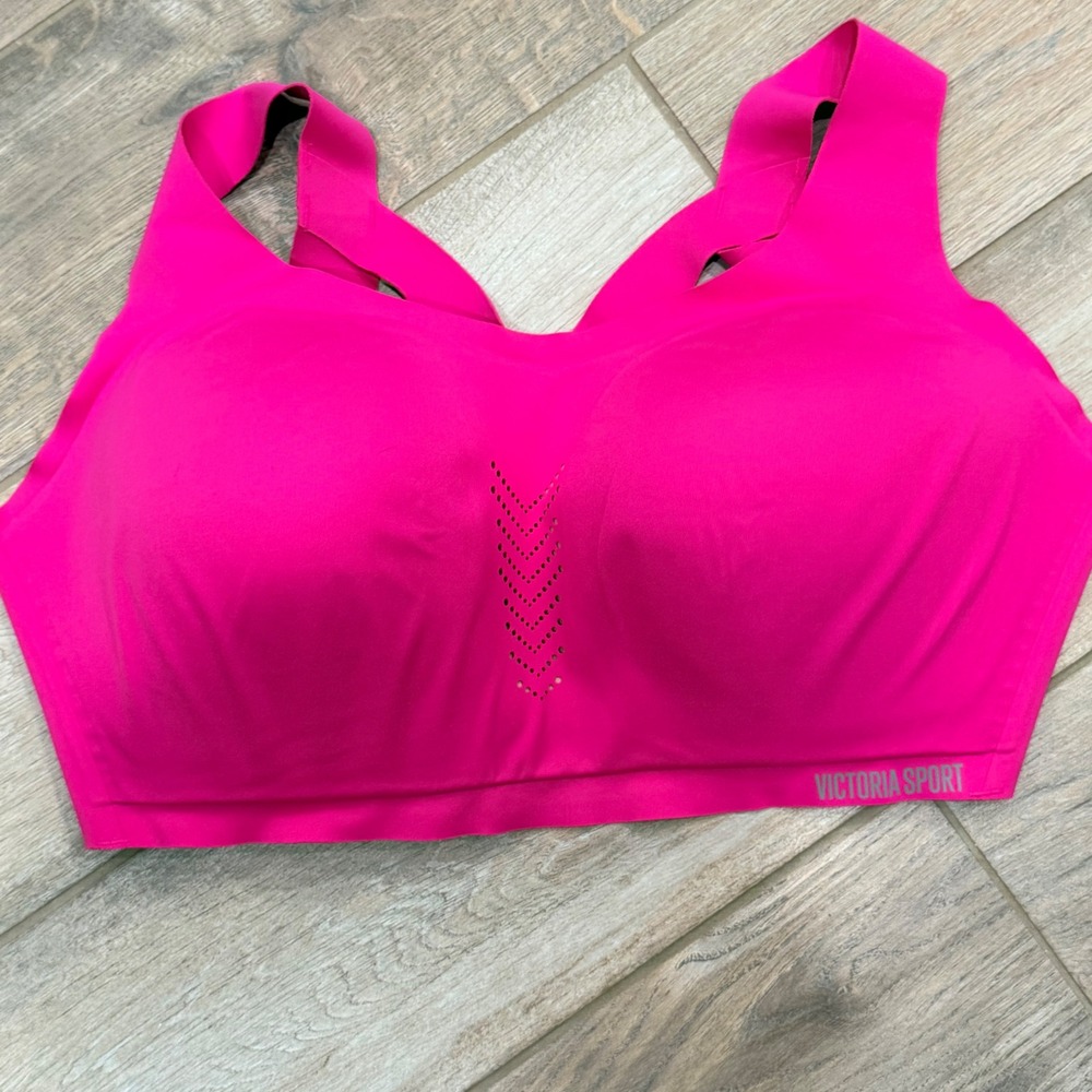 Victoria Sport Angel Max Sports Bra Hot Pink 38DDD High Impact Racerback